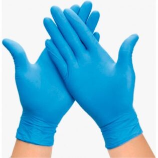 Guantes Desechables De Nitrilo Antilátex 100 UN