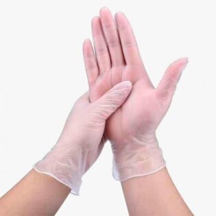 Guantes Desechables De Vinilo 100 UN