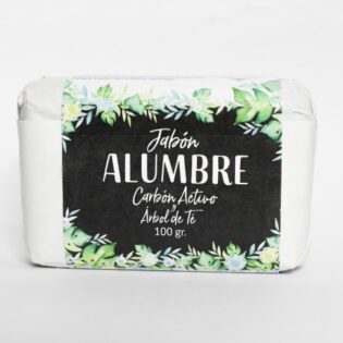 Jabón Alumbre Con Carbón Activado Y Árbol De Té HBM
