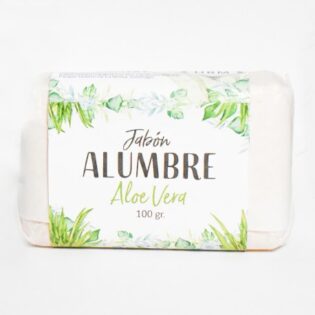 Jabón Alumbre Con Aloe Vera HBM