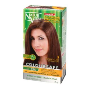 Tinte De Pelo Permanente Colour Safe Castaño Claro