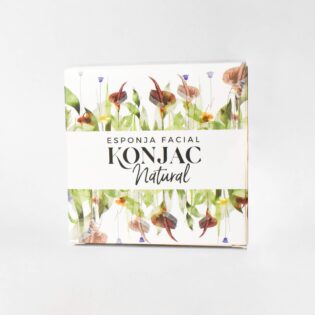 Esponja facial Konjac Natural HBM