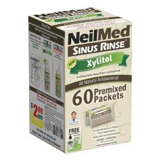 Sinus Rinse Refill 60 Sachets con Xylitol