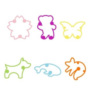 Set 6 Pulseras Repelentes Animalitos