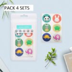 Parche repelente de insectos 4 sets de 6 un